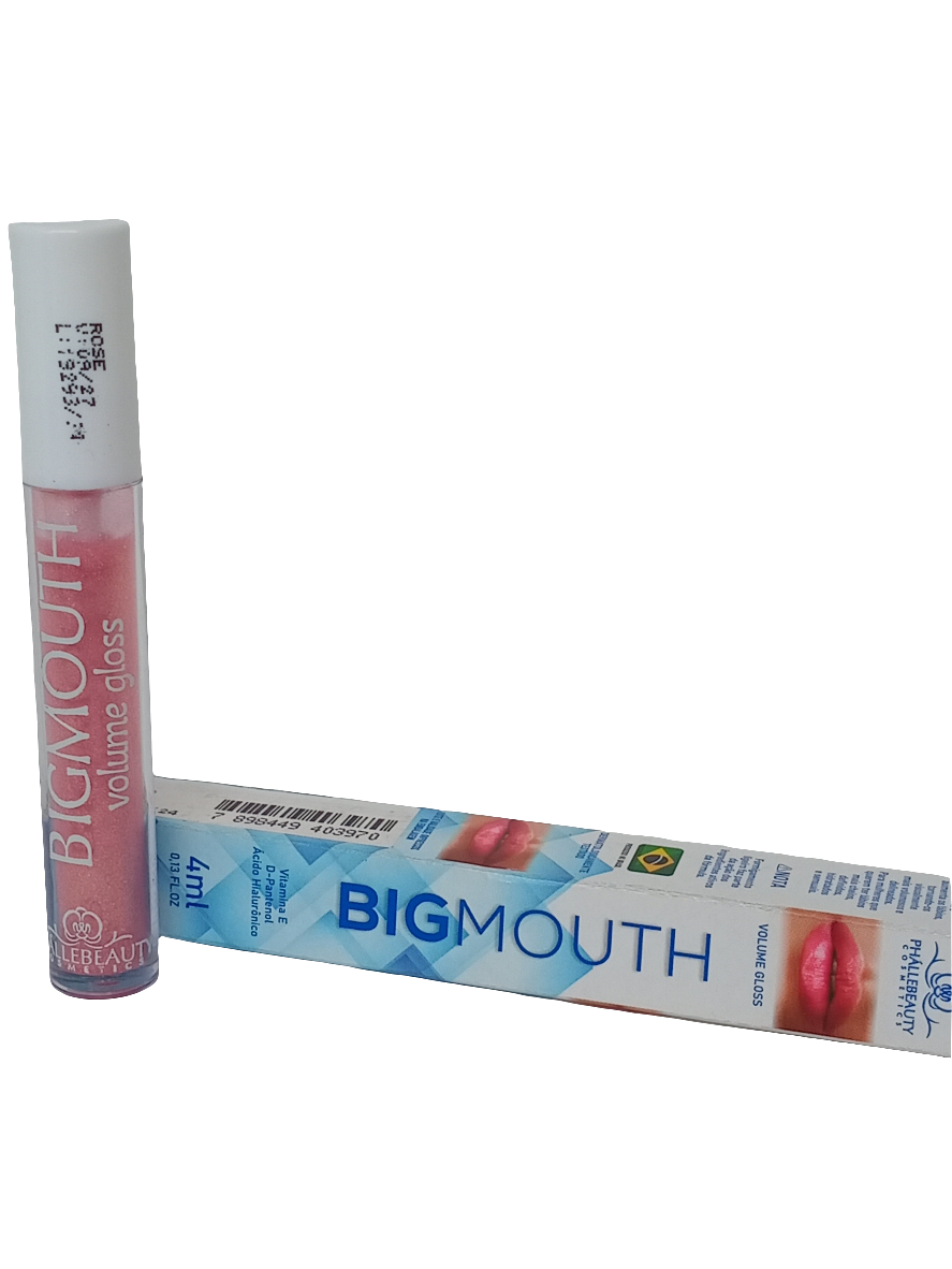 Gloss Labial Bigmouth – Efeito Volume, Hidratação e Brilho